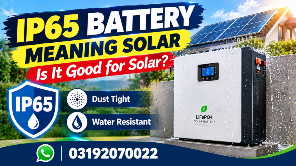 IP65 Battery Meaning Solar